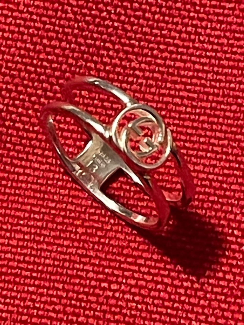 GUCCI Interlocking G 6mm Ring - Picture 3 of 5